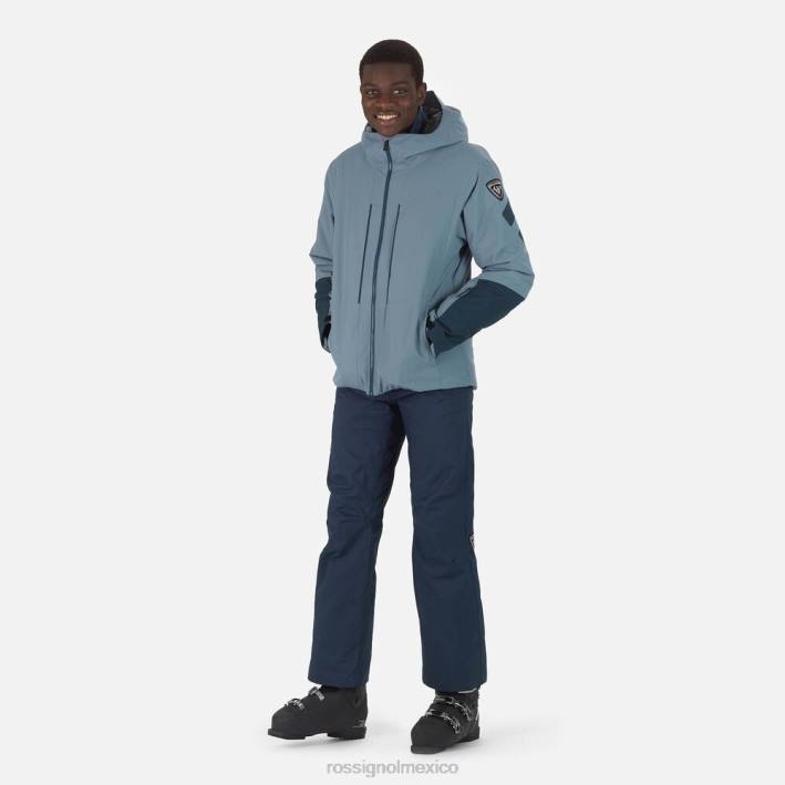 hombres Rossignol chaqueta de esquí funcional HPXL118 tapas gris azulado