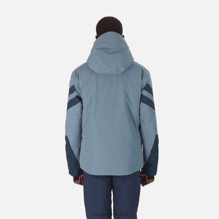 hombres Rossignol chaqueta de esquí funcional HPXL118 tapas gris azulado