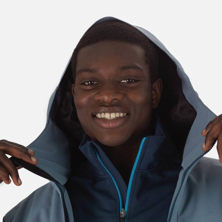 hombres Rossignol chaqueta de esquí funcional HPXL118 tapas gris azulado