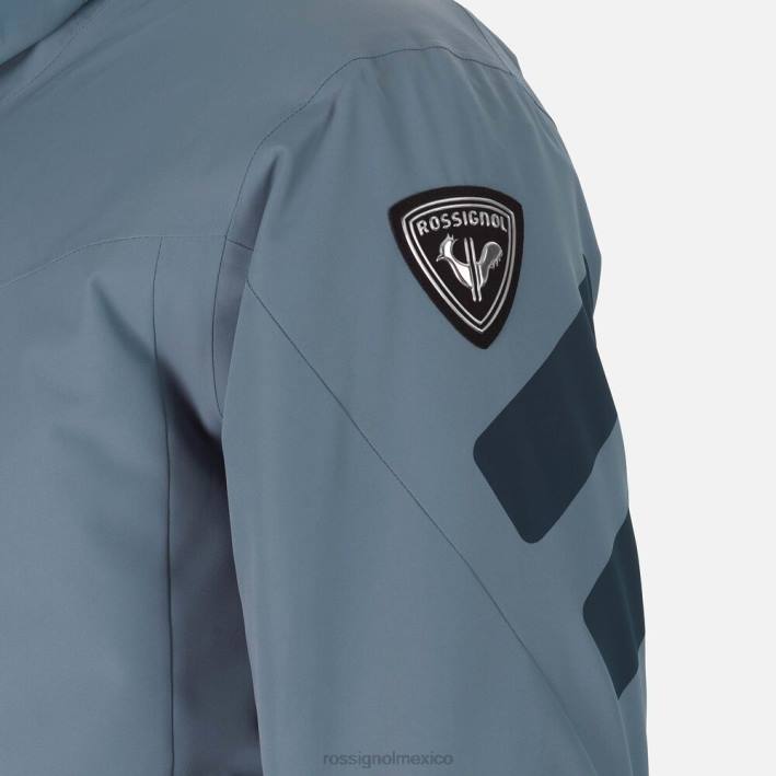 hombres Rossignol chaqueta de esquí funcional HPXL118 tapas gris azulado