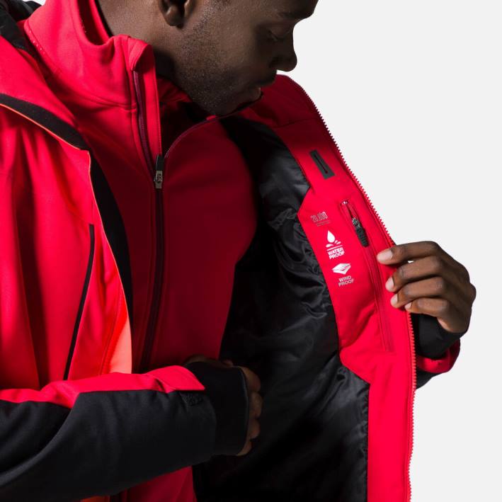 hombres Rossignol chaqueta de esquí funcional HPXL160 tapas deportivorojo