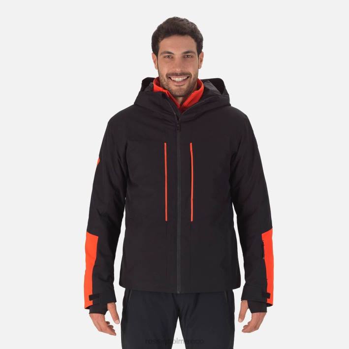 hombres Rossignol chaqueta de esquí funcional HPXL164 tapas negro carbón