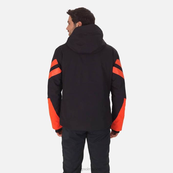 hombres Rossignol chaqueta de esquí funcional HPXL164 tapas negro carbón