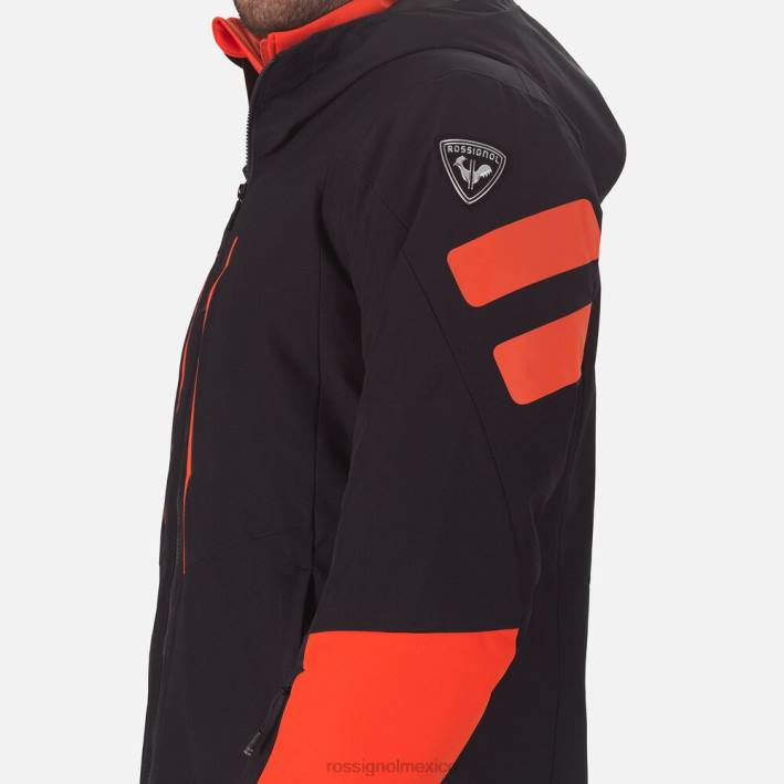 hombres Rossignol chaqueta de esquí funcional HPXL164 tapas negro carbón