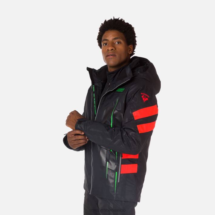 hombres Rossignol chaqueta de esquí héroe HPXL679 tapas negro