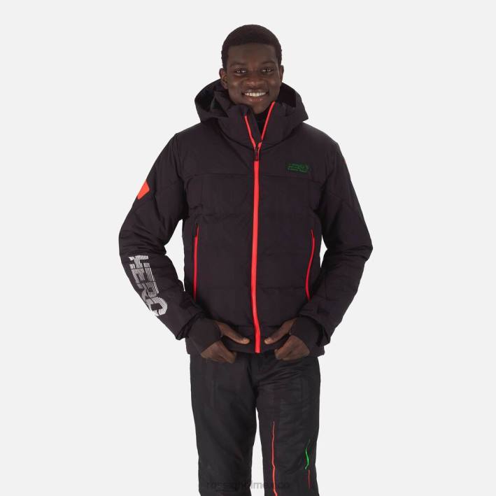 hombres Rossignol chaqueta de esquí hero part HPXL603 tapas negro