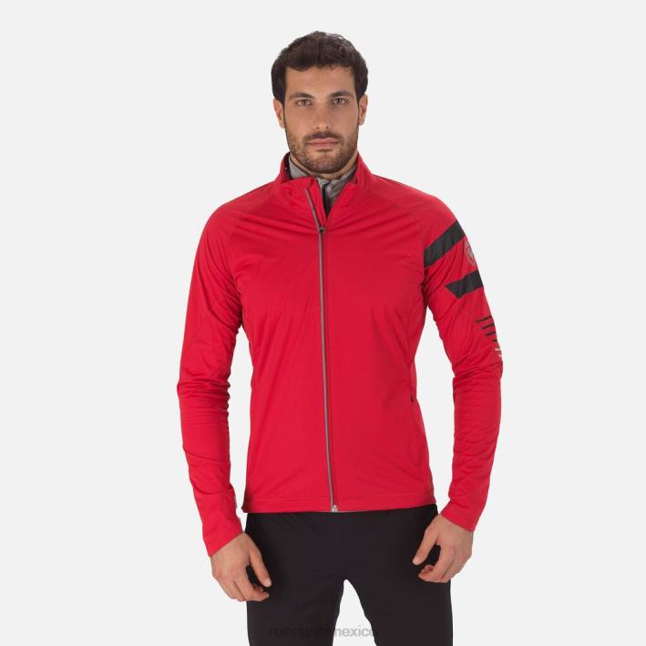 hombres Rossignol chaqueta de esquí nórdico poursuite HPXL124 tapas deportivorojo