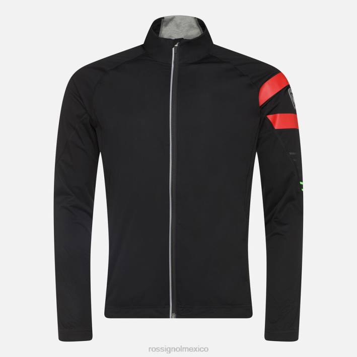 hombres Rossignol chaqueta de esquí nórdico poursuite HPXL92 tapas negro carbón