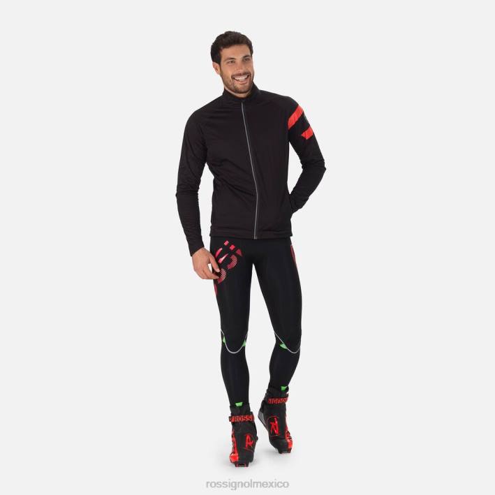hombres Rossignol chaqueta de esquí nórdico poursuite HPXL92 tapas negro carbón