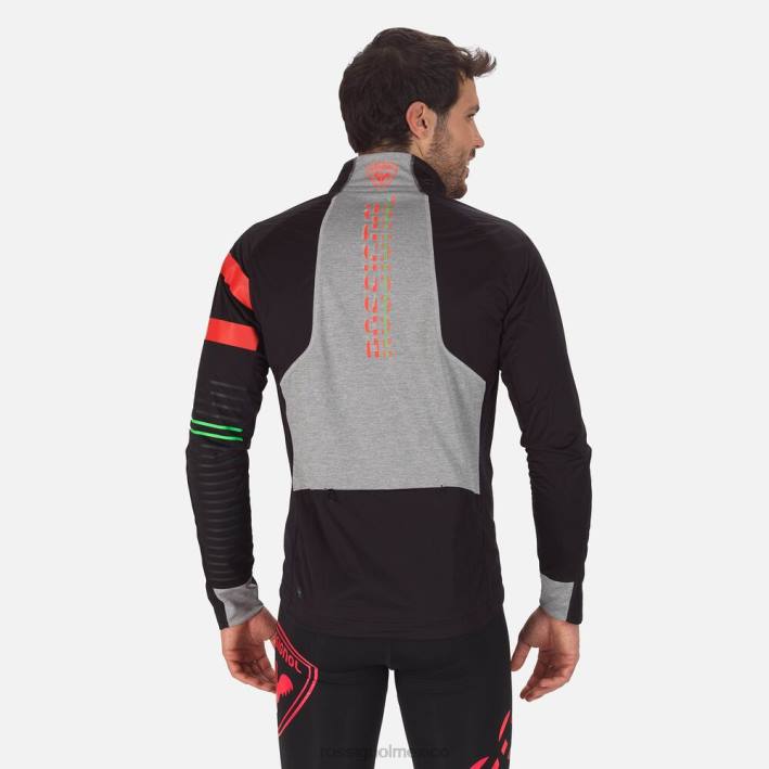 hombres Rossignol chaqueta de esquí nórdico poursuite HPXL92 tapas negro carbón