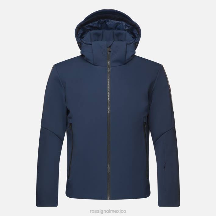 hombres Rossignol chaqueta de esquí plana softshell HPXL567 tapas azul marino oscuro
