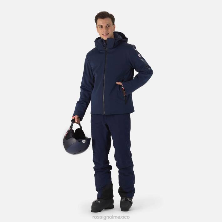 hombres Rossignol chaqueta de esquí plana softshell HPXL567 tapas azul marino oscuro