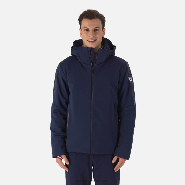hombres Rossignol chaqueta de esquí plana softshell HPXL567 tapas azul marino oscuro