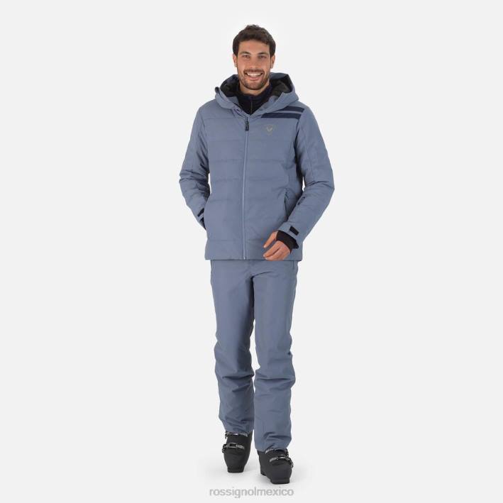 hombres Rossignol chaqueta de esquí rápida HPXL138 tapas gris azulado