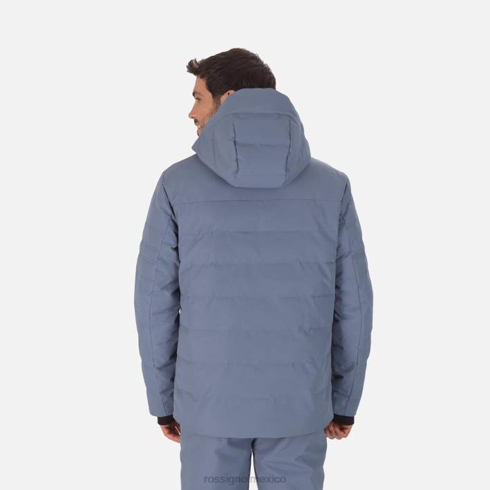 hombres Rossignol chaqueta de esquí rápida HPXL138 tapas gris azulado