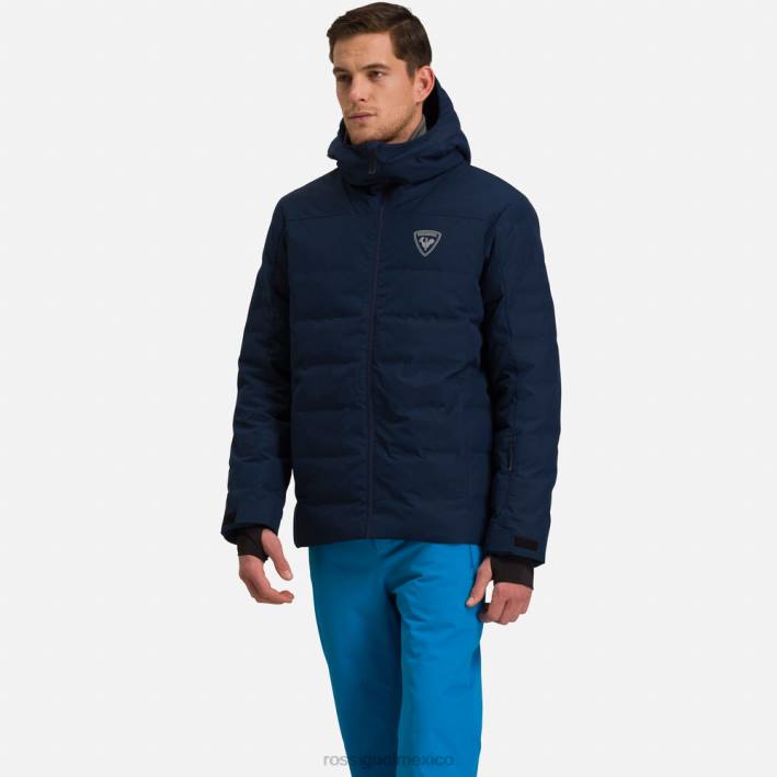 hombres Rossignol chaqueta de esquí rápida HPXL161 tapas azul marino oscuro