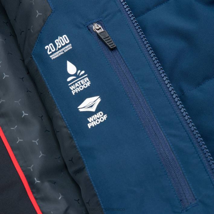 hombres Rossignol chaqueta de esquí rápida HPXL161 tapas azul marino oscuro