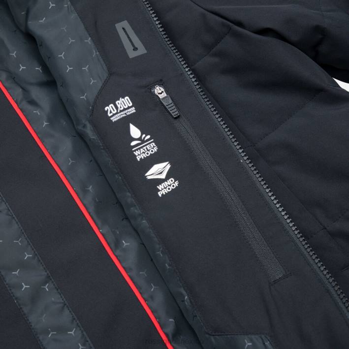 hombres Rossignol chaqueta de esquí rápida HPXL171 tapas negro