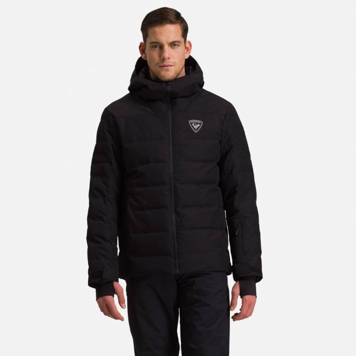 hombres Rossignol chaqueta de esquí rápida HPXL171 tapas negro