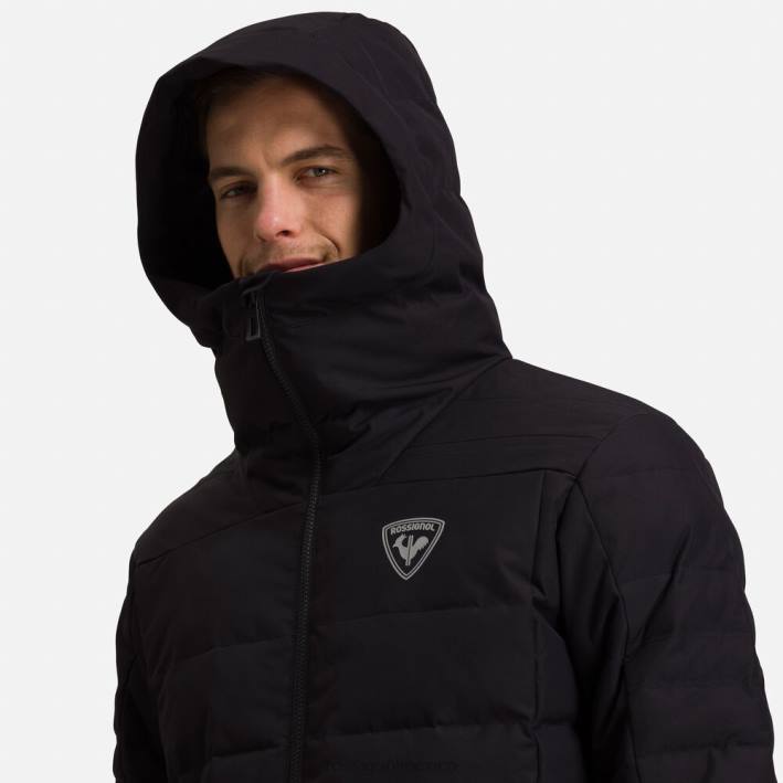 hombres Rossignol chaqueta de esquí rápida HPXL171 tapas negro