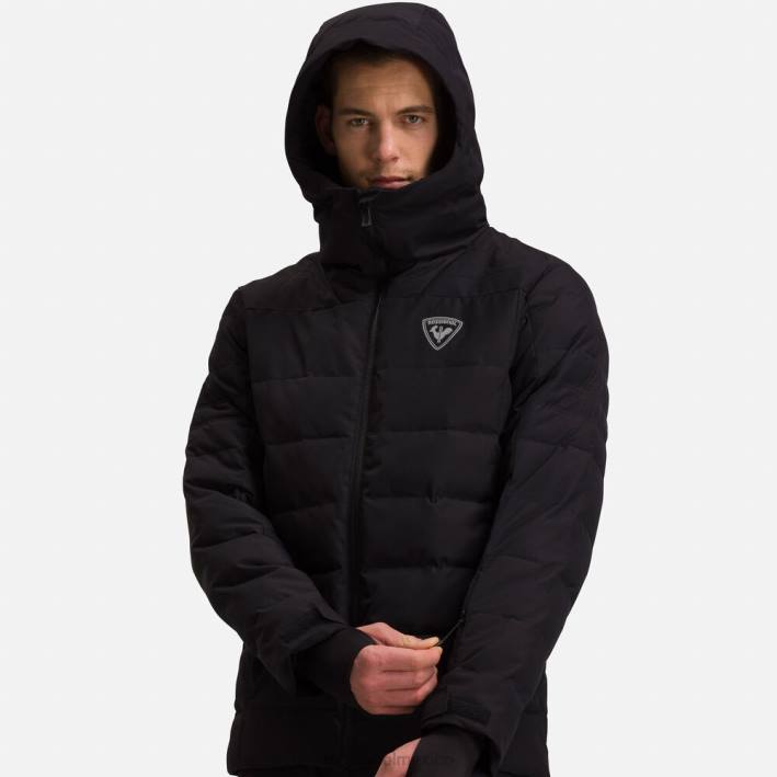 hombres Rossignol chaqueta de esquí rápida HPXL171 tapas negro