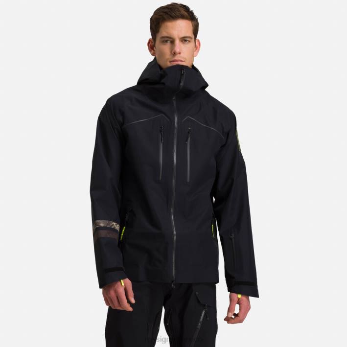 hombres Rossignol chaqueta de esquí/snowboard atelier s ride free HPXL650 tapas negro