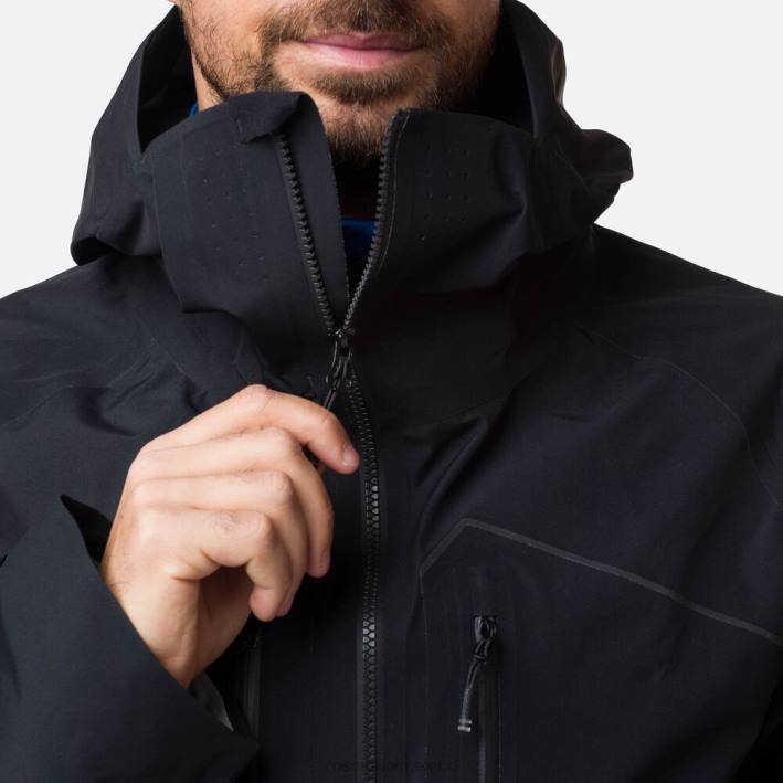 hombres Rossignol chaqueta de esquí/snowboard atelier s ride free HPXL650 tapas negro