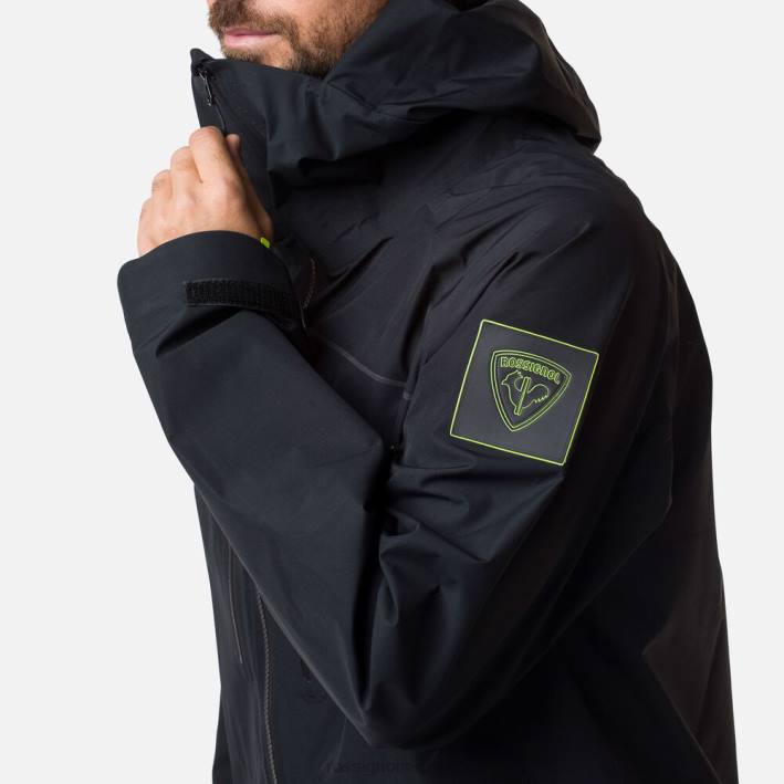 hombres Rossignol chaqueta de esquí/snowboard atelier s ride free HPXL650 tapas negro