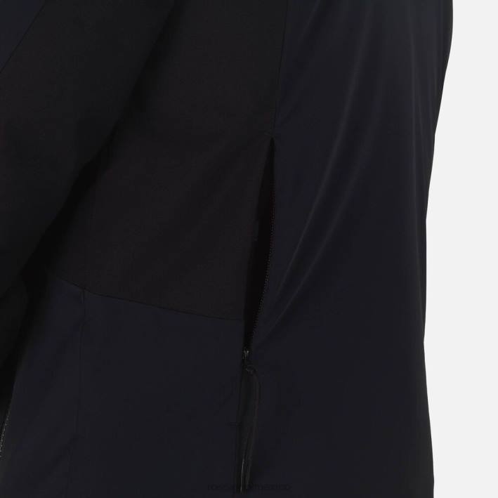 hombres Rossignol reaccionar chaqueta de esquí de merino HPXL599 tapas negro