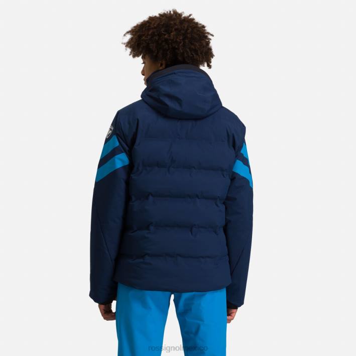 hombres Rossignol salir de la chaqueta de esquí HPXL130 tapas azul marino oscuro