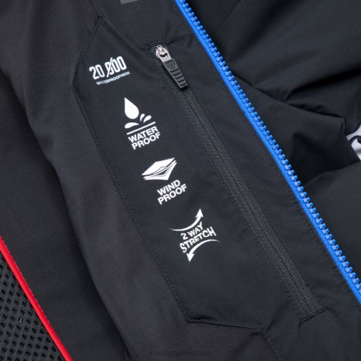 hombres Rossignol salir de la chaqueta de esquí HPXL156 tapas negro