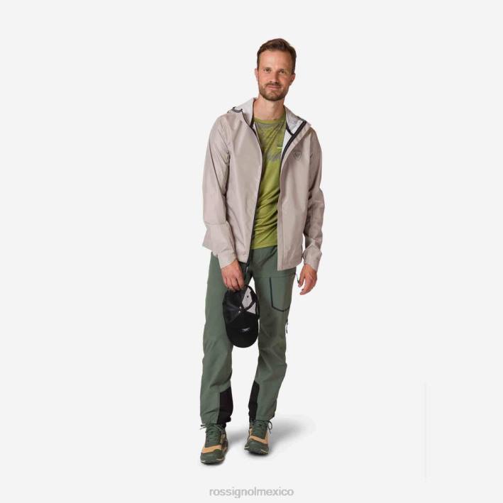 hombres Rossignol chaqueta de lluvia activa HPXL349 tapas abedul