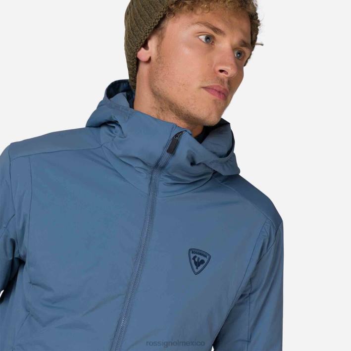 hombres Rossignol chaqueta con capucha opside HPXL282 tapas Azul marino