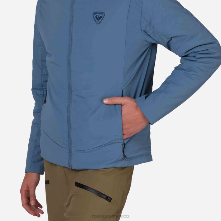 hombres Rossignol chaqueta con capucha opside HPXL282 tapas Azul marino