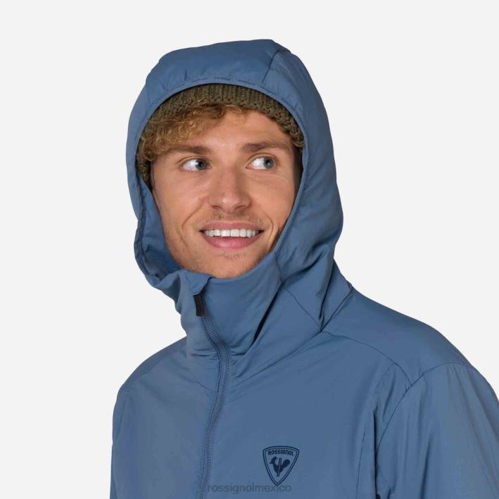 hombres Rossignol chaqueta con capucha opside HPXL282 tapas Azul marino