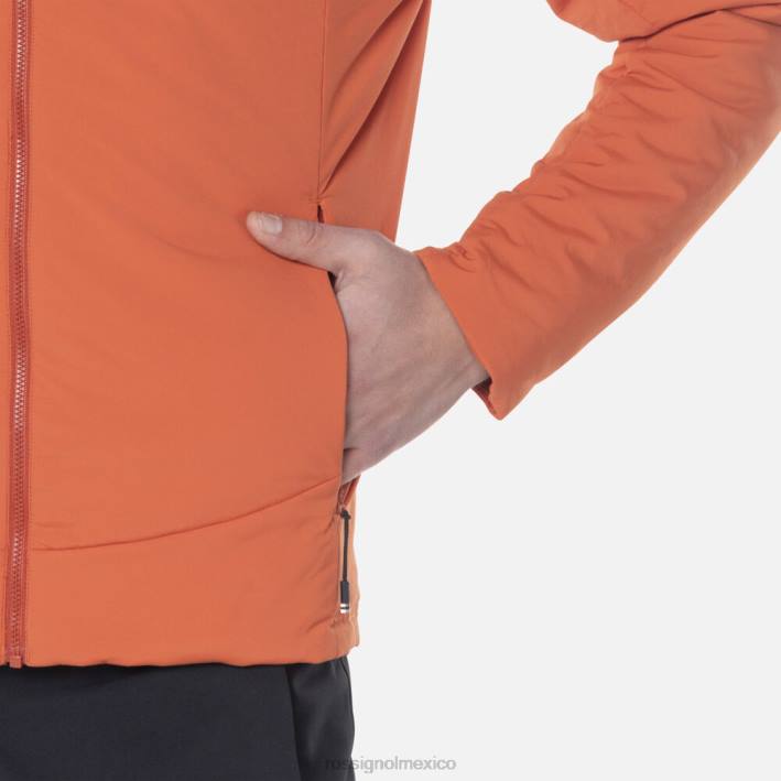 hombres Rossignol chaqueta con capucha opside HPXL297 tapas broncearse