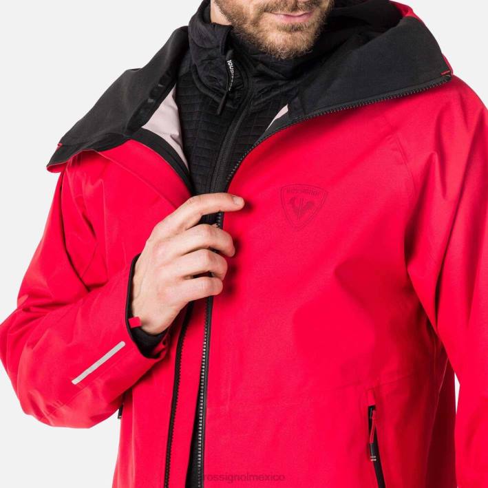 hombres Rossignol chaqueta de tres capas skpr HPXL436 tapas deportivorojo