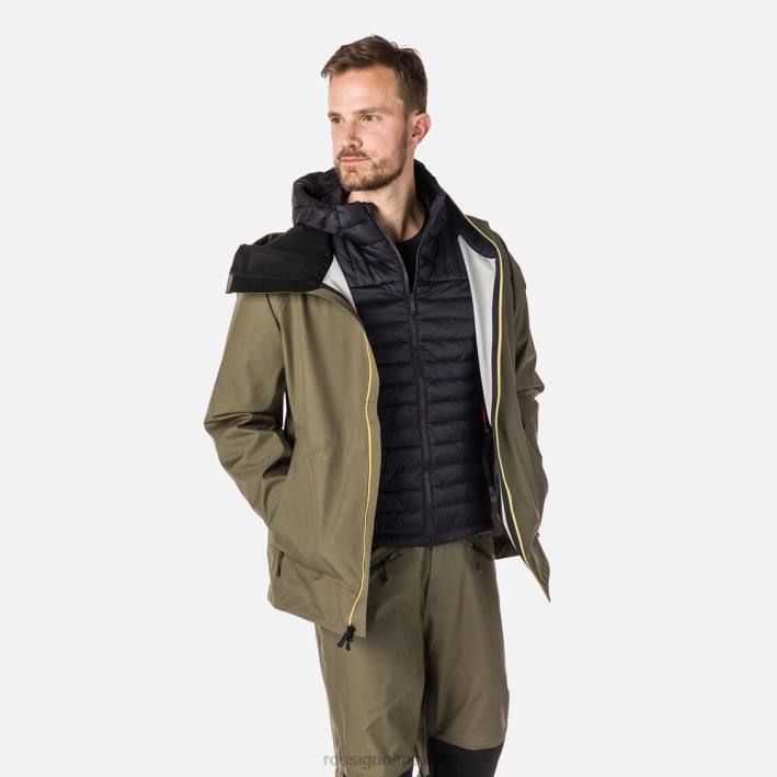hombres Rossignol chaqueta de tres capas skpr HPXL539 tapas hoja de acino