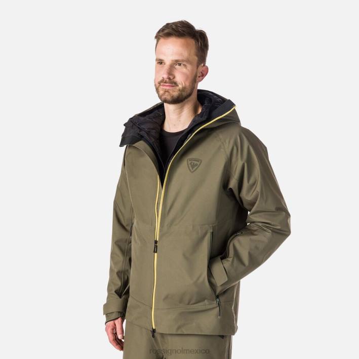 hombres Rossignol chaqueta de tres capas skpr HPXL539 tapas hoja de acino