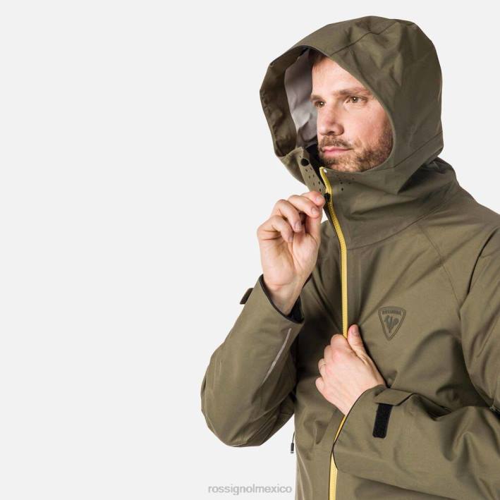 hombres Rossignol chaqueta de tres capas skpr HPXL539 tapas hoja de acino