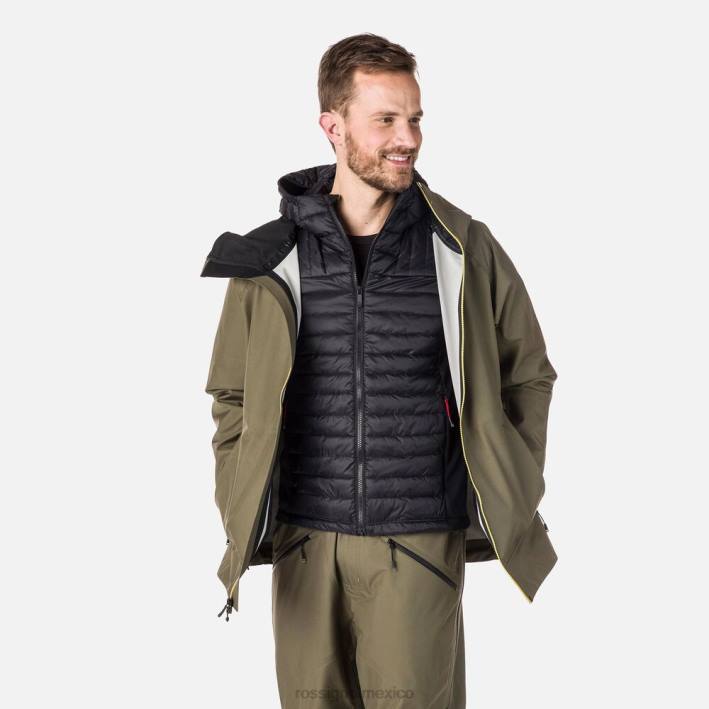 hombres Rossignol chaqueta de tres capas skpr HPXL539 tapas hoja de acino