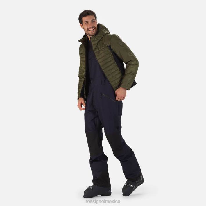 hombres Rossignol chaqueta ligera híbrida skpr HPXL254 tapas hoja de acino