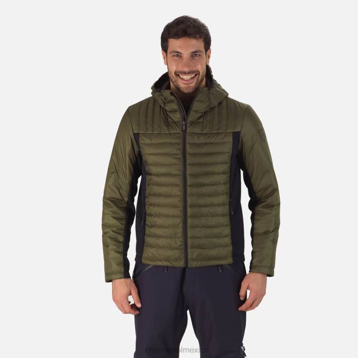 hombres Rossignol chaqueta ligera híbrida skpr HPXL254 tapas hoja de acino