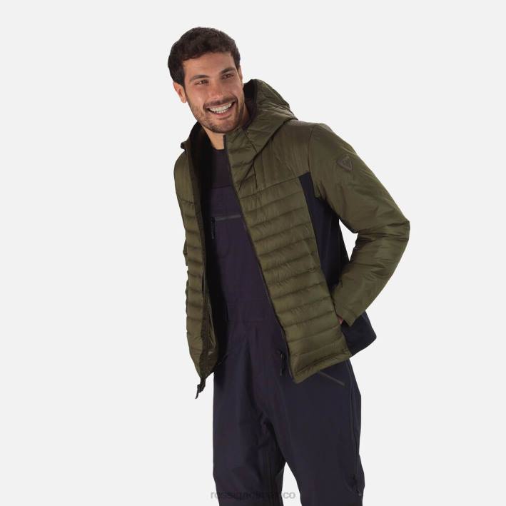 hombres Rossignol chaqueta ligera híbrida skpr HPXL254 tapas hoja de acino