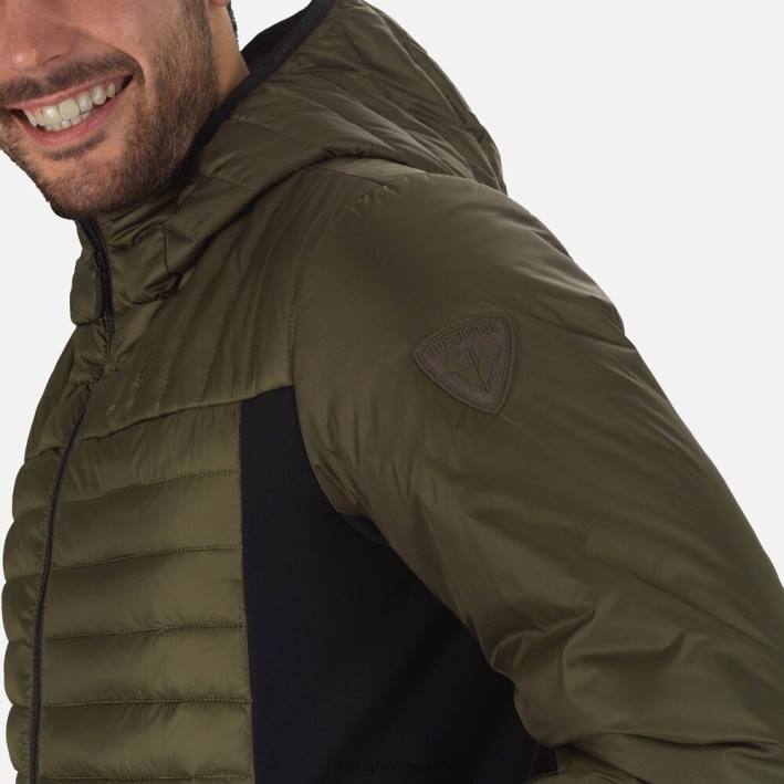hombres Rossignol chaqueta ligera híbrida skpr HPXL254 tapas hoja de acino