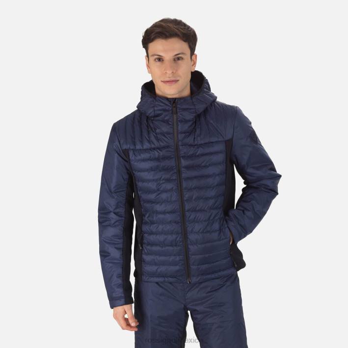 hombres Rossignol chaqueta ligera híbrida skpr HPXL284 tapas azul marino oscuro