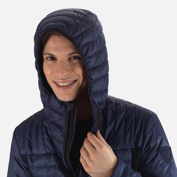 hombres Rossignol chaqueta ligera híbrida skpr HPXL284 tapas azul marino oscuro
