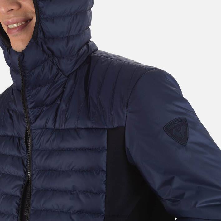 hombres Rossignol chaqueta ligera híbrida skpr HPXL284 tapas azul marino oscuro