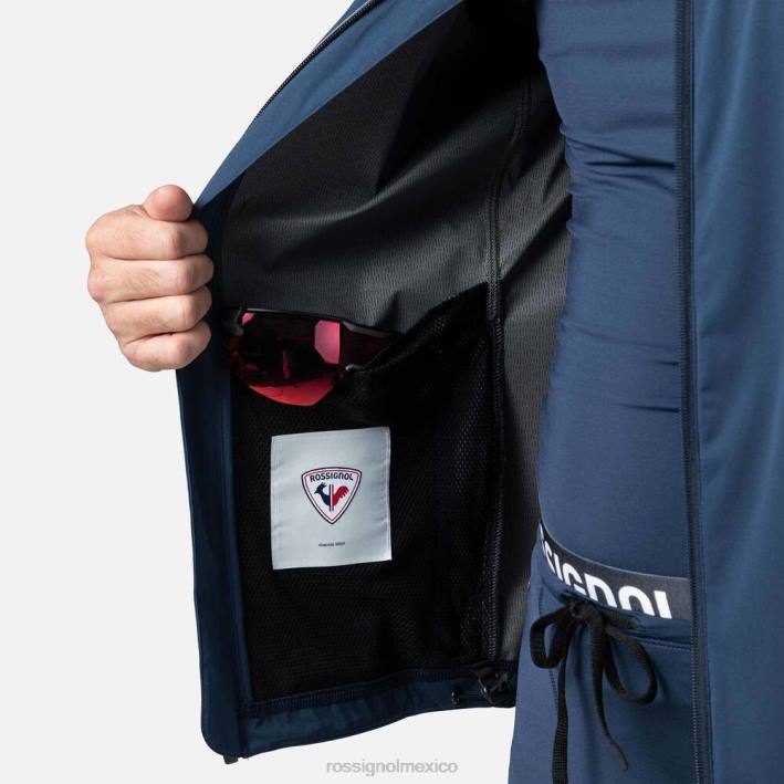 hombres Rossignol chaqueta para suite HPXL553 tapas azul marino oscuro