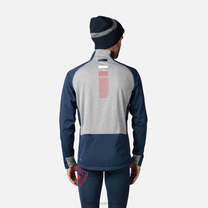 hombres Rossignol chaqueta para suite HPXL553 tapas azul marino oscuro
